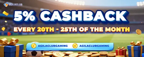 AgilaClub 5% Cashback Promo with Bonus Ticket Rewards